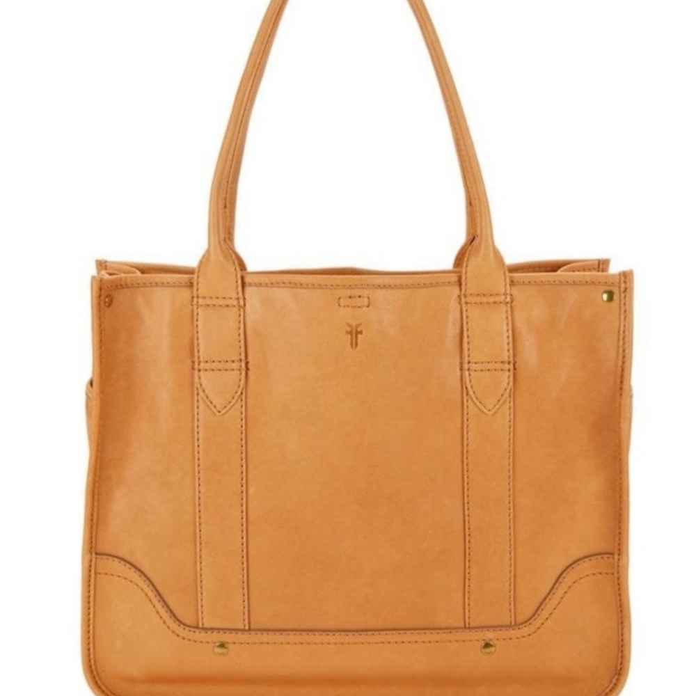 Frye Madison Shopper Tote Tan NWT